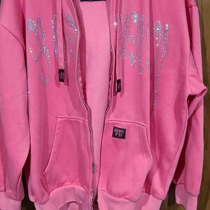 Pink Glitter Jacket